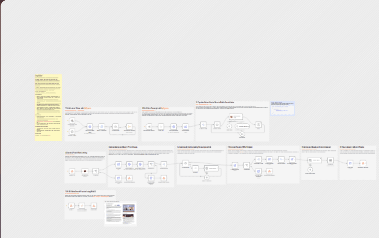 Youtube RAG search with frontend using Apify, Qdrant and AI workflow diagram