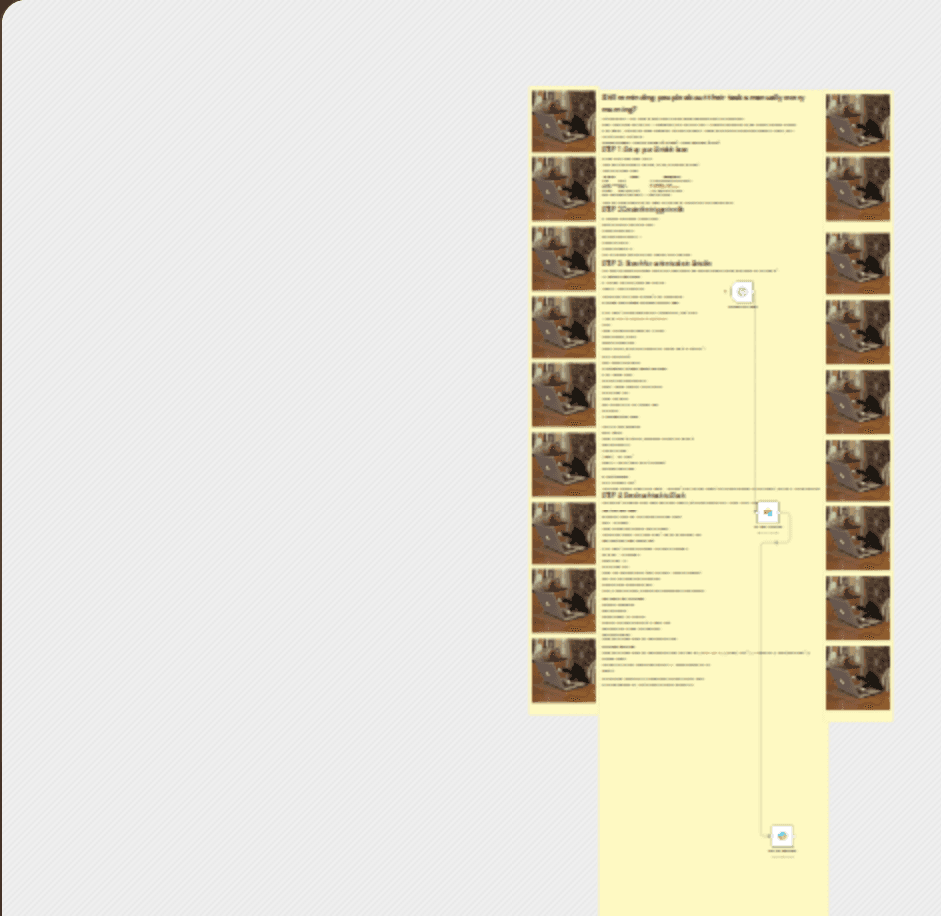 Automate a Tally form: store with Airtable, notify via Slack workflow diagram